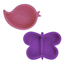Kushies Silidip Silicone Mini Bowl 2-Pack (Fuchsia/Purple) Image 1