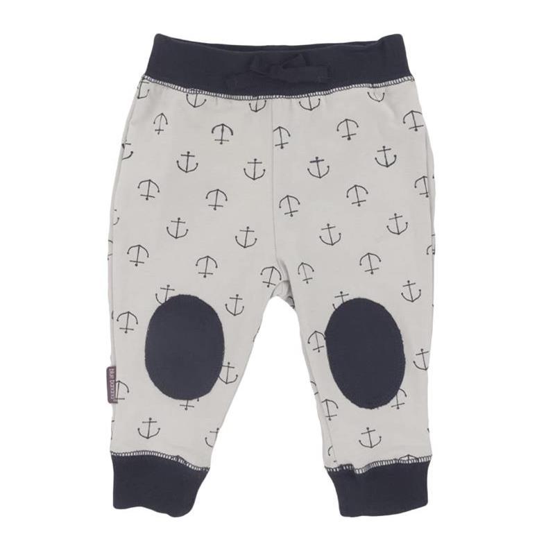 Kushies St Tropez Boy Play Pant Lt Grey - Preemie | Baby Pants Image 1