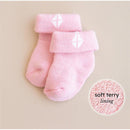 Kyte Baby 3Pk Socks In Pastel, Cloud/Sakura/Crepe Image 2