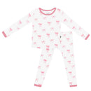 Kyte Baby - Baby Girl Long Sleeve Pajamas In Bow Image 2