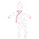 Kyte Baby - Baby Girl Take Me Home Set With Cap In Bow Image 2