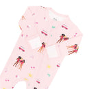 Kyte Baby - Baby Girl Zippered Footie In Barbie™ Beach Image 3