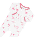 Kyte Baby - Baby Girl Zippered Footie In Bow Image 4