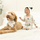 Kyte Baby - Baby Neutral Long Sleeve Pajamas In Fluffy Dog Image 3