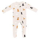Kyte Baby - Baby Neutral Zippered Footie In Fluffy Dog Image 2