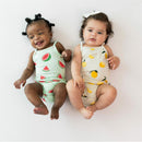 Kyte Baby - Baby Spaghetti Strap Body Leotard Lemon Image 2