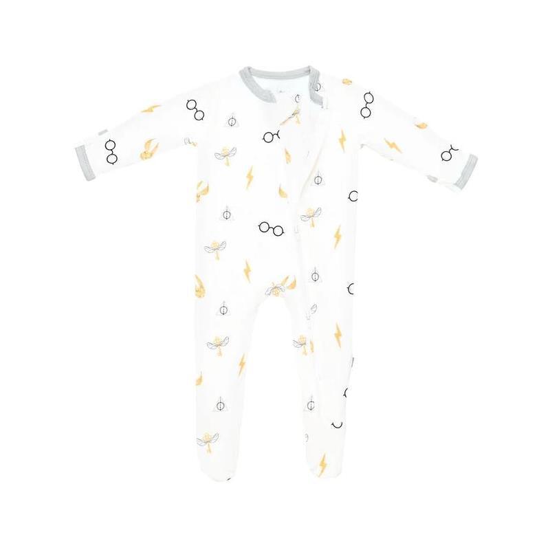 Kyte Baby - Bamboo Baby Zippered Footie In Icon Harry Potter Image 1