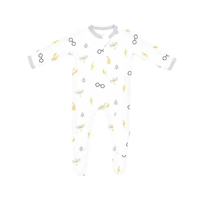 Kyte Baby - Bamboo Baby Zippered Footie In Icon Harry Potter Image 4
