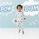 Kyte Baby - Bamboo Long Sleeve Pajamas In Superman Image 2