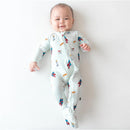 Kyte Baby - Bamboo Zippered Footie In Superman Image 3
