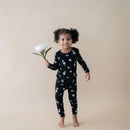 Kyte Baby - Kids Long Sleeve Pajamas In Midnight Icon Image 1