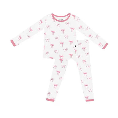 Kyte Baby Long Sleeve Pajamas In Bow 5T Image 1