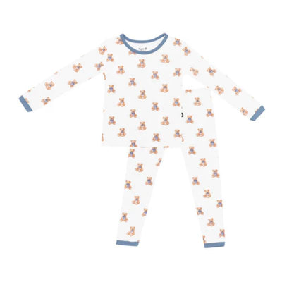 Kyte Baby Long Sleeve Pajamas In Teddy Bear 5T Image 1