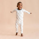 Kyte Baby Long Sleeve Pajamas In Teddy Bear Image 1