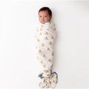 Kyte Baby Swaddle Blanket In Teddy Bear, Infant Image 1