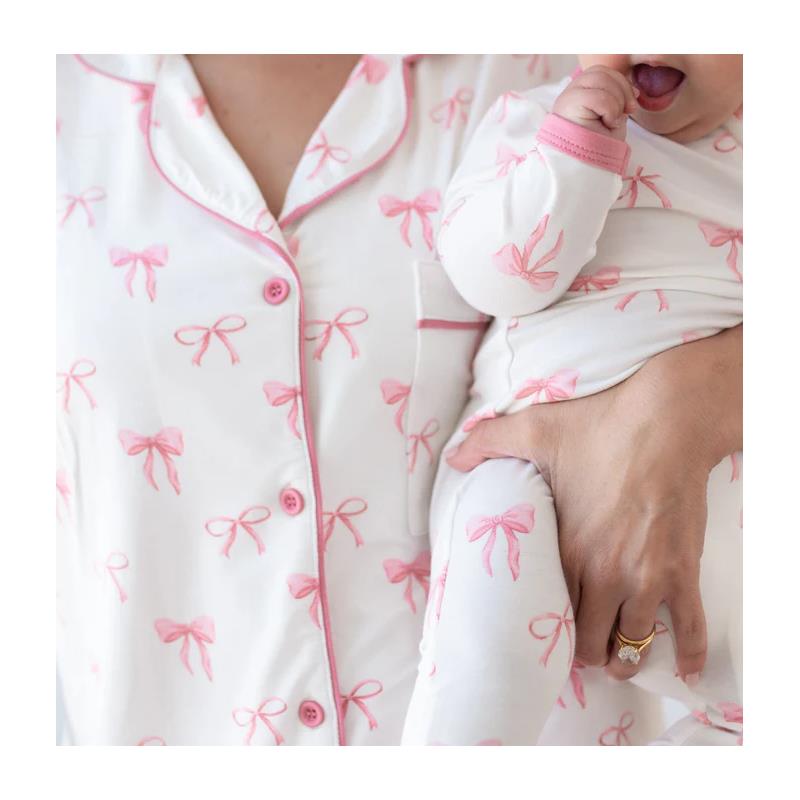 Kyte Baby Women’s Short Sleeve Pajama Set In Bow Image 2