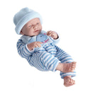 La Newborn 17 All-Vinyl Newborn Doll Dressed In Blue Bird Outfit. Real Boy! Image 1