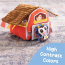 Lamaze - Peek-a-Moo Friendly Barn, Educational Sensory Toys with Plush Farm Animals and Soft Barn Image 6