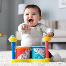 Lamaze - Squeeze Beats First Drum Set - Musical Baby Toys Image 2
