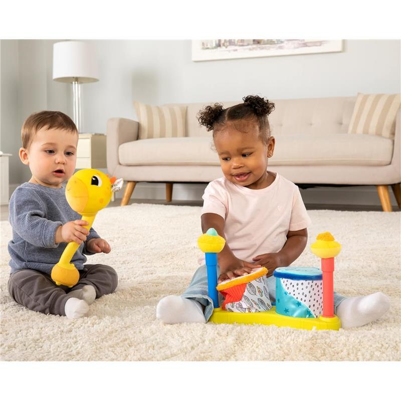 Lamaze - Squeeze Beats First Drum Set - Musical Baby Toys Image 5