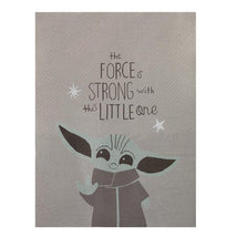 Lambs & Ivy - Baby Knit Blanket, The Child Baby Yoda Image 1