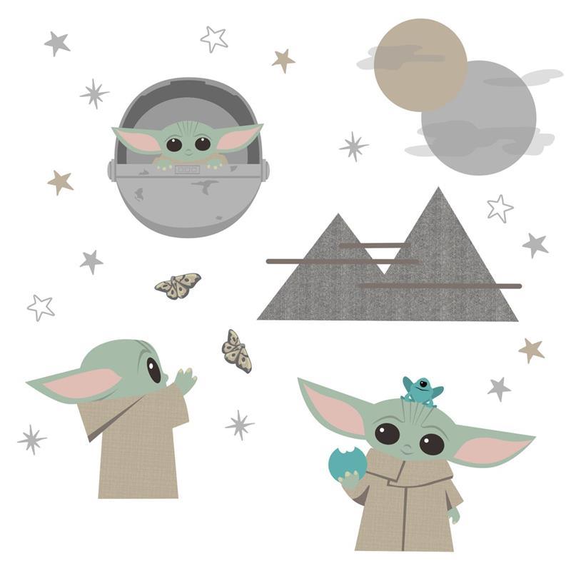 Lambs & Ivy - Wall Decals, The Child Baby Yoda Image 1
