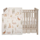Lambs & Ivy 3Pk Bunny Hop Organic Cotton Bedding Set Image 2