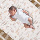 Lambs & Ivy 3Pk Bunny Hop Organic Cotton Bedding Set Image 6