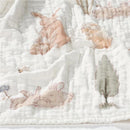 Lambs & Ivy 3Pk Bunny Hop Organic Cotton Bedding Set Image 9