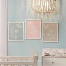 Lambs & Ivy - Baby Blooms 3Pk Floral Unframed Nursey/Child Wall Art 11” x 14” Image 2