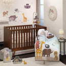Lambs & Ivy Baby Noah Taupe Fitted Crib Sheet Image 4