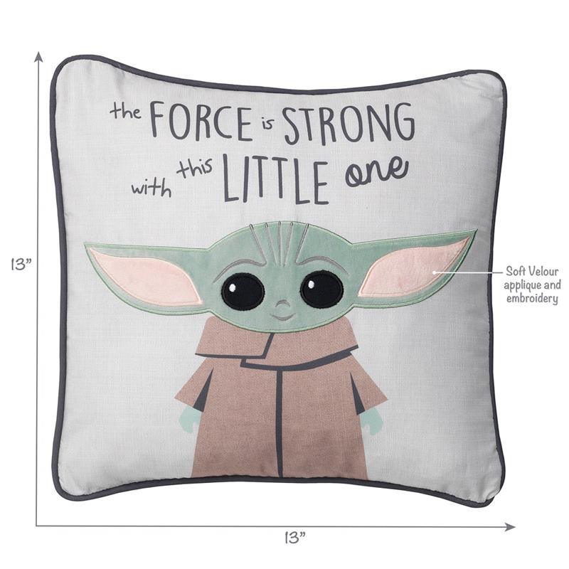Lambs & Ivy - Baby Pillow, The Child Baby Yoda Image 3