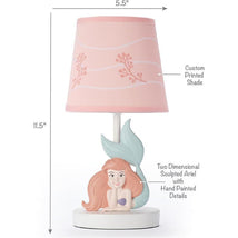 Lambs & Ivy - Bedtime Originals Disney Baby The Little Mermaid Ariel Lamp with Shade & Bulb  Image 2