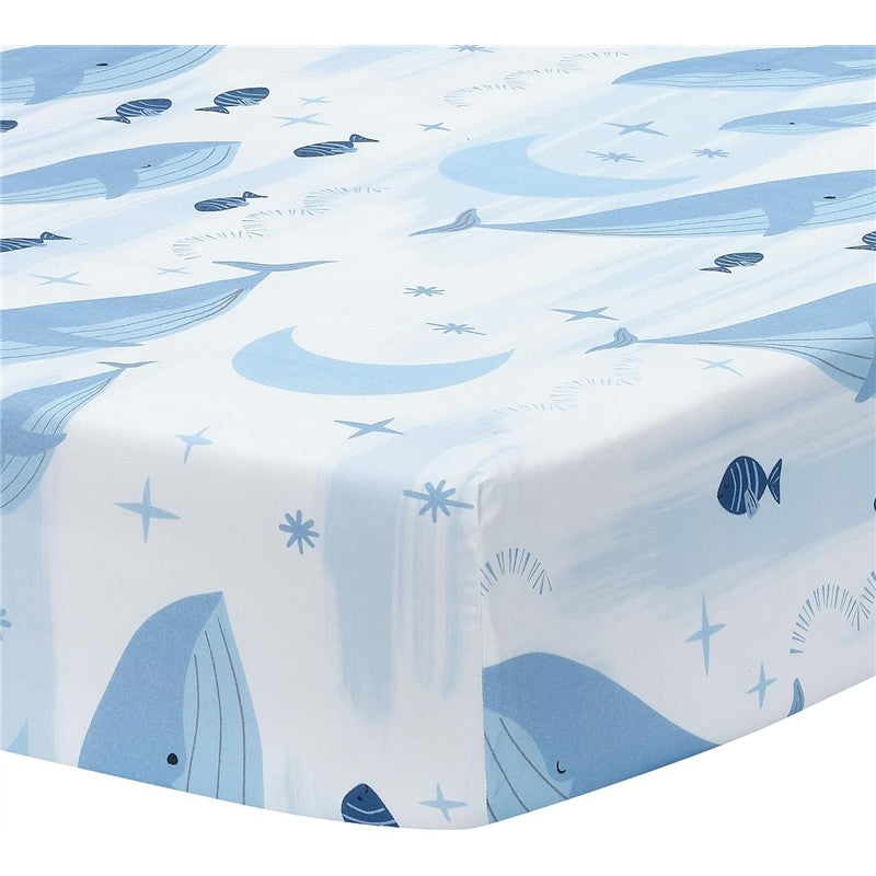 Lambs & Ivy Bubble & Squirt 3-Piece Crib Bedding Set Image 5
