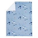 Lambs & Ivy Bubble & Squirt Baby Blanket Image 7