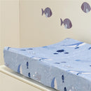 Lambs & Ivy Bubble & Squirt Changing Pad Cover Image 4