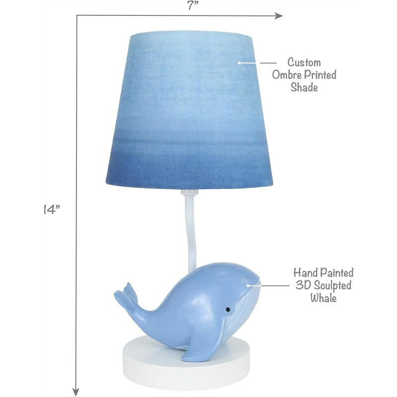 Lambs & Ivy Bubble & Squirt Lamp with Shade & Bulb Image 3