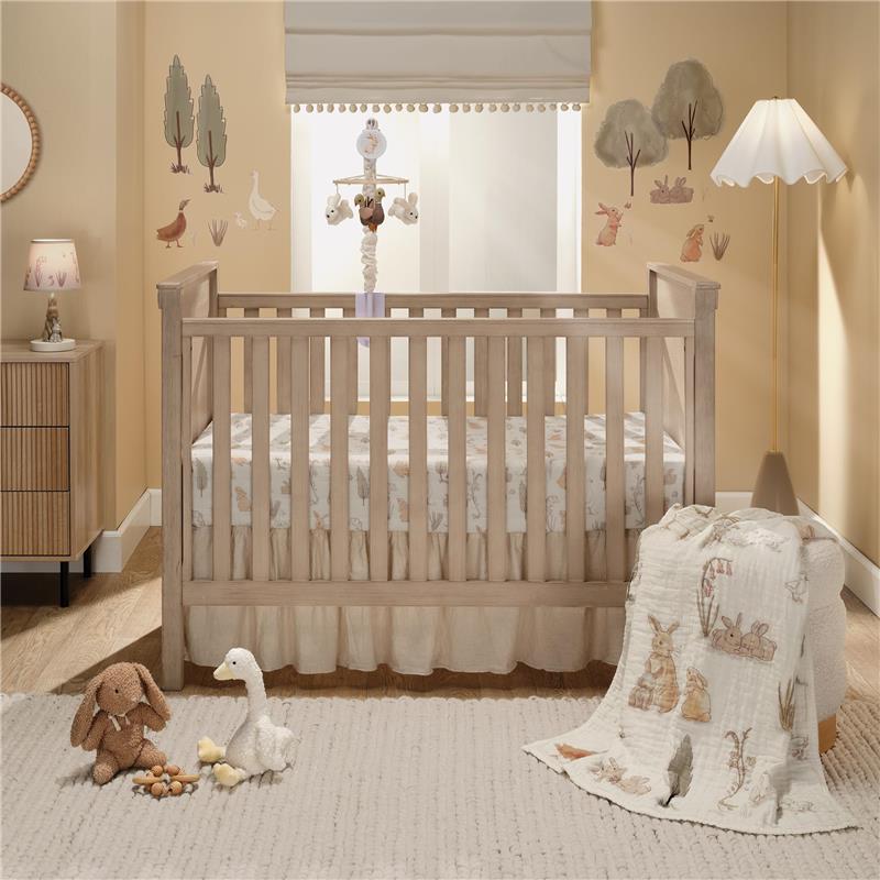 Lambs & Ivy Bunny Hop Organic Cotton Goose Plush Lucy Image 8