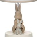 Lambs & Ivy Bunny Hop Organic Cotton Lamp With Shade Image 3