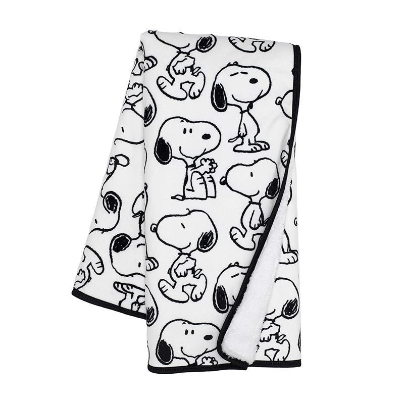Lambs & Ivy Classic Snoopy Blanket Image 1