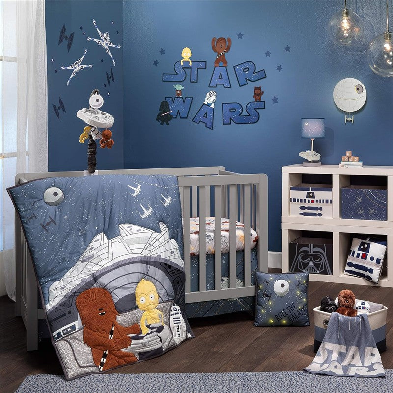 Lambs & Ivy Star Wars R2-D2 Collapsible Storage Bin Image 4