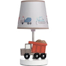 Lambs & Ivy - Construction Zone Truck Nursery Lamp with Shade & Bulb Image 1