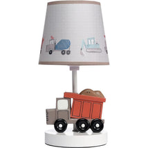 Lambs & Ivy - Construction Zone Truck Nursery Lamp with Shade & Bulb Image 1