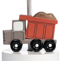 Lambs & Ivy - Construction Zone Truck Nursery Lamp with Shade & Bulb Image 2