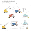 Lambs & Ivy - Construction Zone Wall Decal Image 2