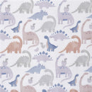 Lambs & Ivy - Dino-Might 100% Cotton Dinosaur Baby/Toddler Fitted Crib Sheet Image 3