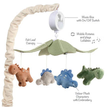 Lambs & Ivy - Dino Might Musical Mobile Plays 20 Minutes Image 2