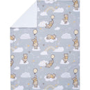 Lambs & Ivy - Disney Hunny Bear Winnie The Pooh Gray Soft Sherpa Baby Blanket Image 2