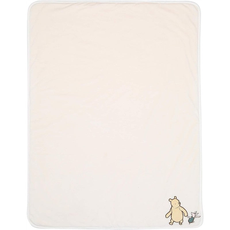 Lambs & Ivy Disney Storytime Pooh Baby Blanket Image 2