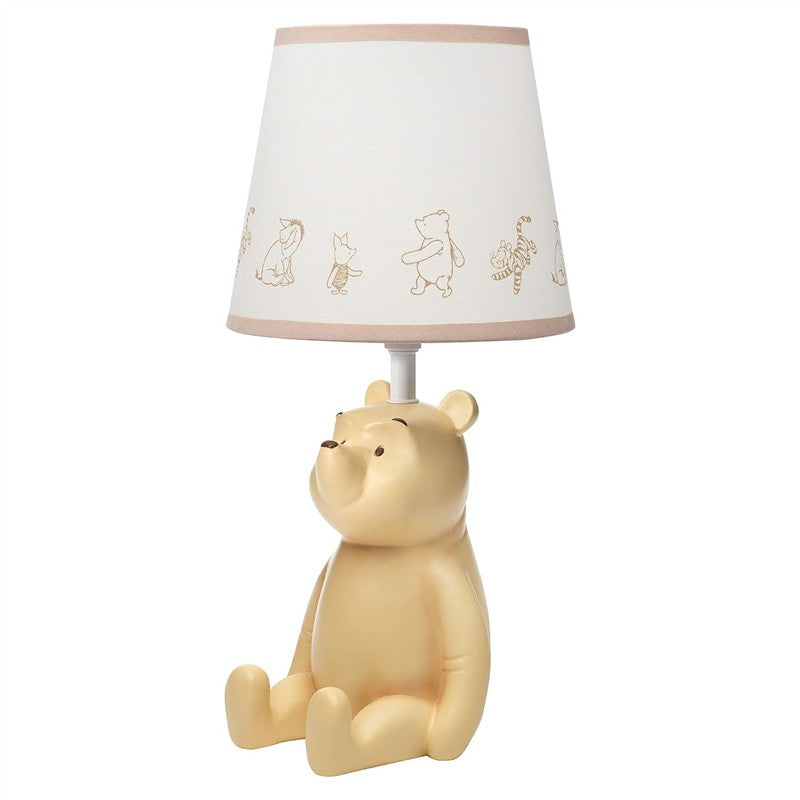 Lambs & Ivy Disney Storytime Pooh Lamp with Shade & Bulb Image 3